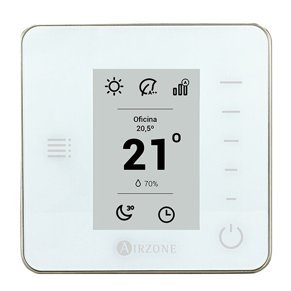 Airzone Think termostat monochromowy bezprzewodowy (CE6) biały